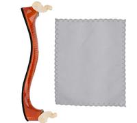 Reposabrazos para violín y viola de madera maciza SustVita con mecanismo de soporte para hombros ajustable para un ajuste ergonómico personalizado, una parte vital de los