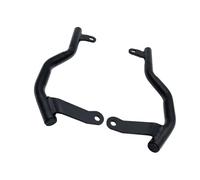 Reposabrazos Pasajero de Motocicleta Compatible con Cfmoto 450MT Modificado Todoterreno apoyabrazos Trasero Estante Trasero alerón Corto para Pasajero Barras de sujeción para Moto(Black)