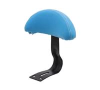 Reposabrazos Pasajero de Motocicleta Respaldo de Bicicleta, cojín de Asiento, Bicicleta Trasera Universal, práctico Respaldo Impermeable para Ciclismo Manija Pasajero Trasero de la Motocicleta(Blue)