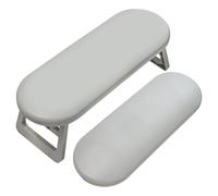 Reposabrazos plegable compacto para uñas, para salón de manicura, uso doméstico, equipo profesional de uñas, reposamanos