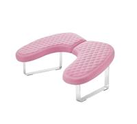 Reposabrazos plegable de mariposa para uñas, almohada de mano con base antideslizante para manicuristas profesionales, almohada de mano de poliuretano
