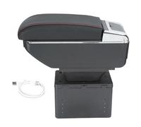 Reposabrazos Universal Para Consola Central De Coche Contenedor Ajustable Con Interfaz USB Reposabrazos Central Coche