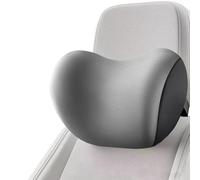 Reposacabezas Asiento Coche y cojín Lumbar para Ford Focus St Mk4 Focus Mk2 S Focus MK2 MK3 MK4 Focus MK2, ergonómico con Correa Ajustable para aliviar el Dolor de Cuello,Grey-Headrest