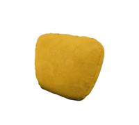 Reposacabezas asiento Compatible con Rolls Royce Compatible Spectre RR51 Almohada cuello de gamuza accesorios coche(Yellow-1PC)