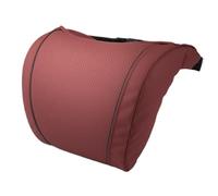 reposacabezas coche Almohada cervical para coche, soporte lumbar para asiento, compatible con Ford 2, 3 y 4, Edge, Fusion, Mustang y Ecosport MK5 F150. cojín lumbar para viajes(Wine red-Neck)