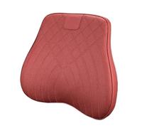 Reposacabezas Coche Almohada de apoyo X70 apta para Plus Big Mountain Sea King X90 Cojín de soporte para la cintura y reposacabezas apto para Jietu C(Volcano Red lumbar support)