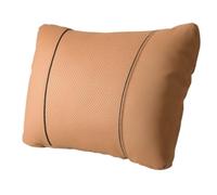 Reposacabezas Coche Almohadas para el cuello y la cintura del asiento para Mercedes Benz AMG W204 W205 W206 W166 W212 W213 W17(Light Brown-Waist)