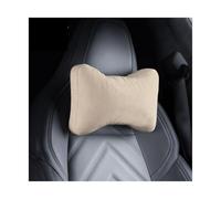 Reposacabezas de coche enchufable con asiento deportivo de competición, compatible con Benz, BMW, Audi, Tesla, Zeekr, Porsche, Ferrari, Maserati y accesorios de Alcantara.(A-2911 Creamy white)