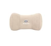 Reposacabezas de Coche para Volvo S60 S80 S90 XC40 XC60 XC90 V40 V60 V70 V90, Cojín para el Cuello del Coche Cómodo Transpirable, Reposa Cabezas, Almohada Cervical para Conducir y Viajar,D Beige