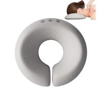 Reposacabezas de masaje para cama, almohada facial agradable para la piel, cómoda y transpirable, almohada de masaje de spa para cama, soporte facial universal propenso a esponjas para mesas de