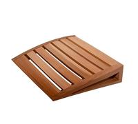 Reposacabezas de sauna, almohada ergonómica de madera antideslizante para el cuello, soporte de spa transpirable para mujeres, hombres y adultos, sauna en casa, descanso, relajante, accesorio cómodo