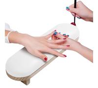 Reposacabezas de uñas | Base antideslizante, impermeable y estable con tapicería de PU | para mesa de uñas | para principiantes en el salón de manicura en el hogar Sala de ejercicios