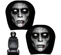 reposacabezas para coche 2 Piezas Halloween Terroríficas Divertidas
