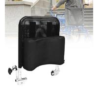 Reposacabezas Para Silla De Ruedas, Soporte Para El Cuello Para Silla De Ruedas, Esponja Transpirable En Forma De U Y Junta De Goma Cómoda Y Estable, Ajuste De Altura Para Manija De Empuje De 40-50 Cm