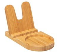 Reposacucharas con cubiertos de bambú