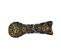 Reposacucharas decorativo estilo portugués, colorido patrón floral, accesorio de cocina de cerámica, hermoso regalo de Portugal (amarillo)