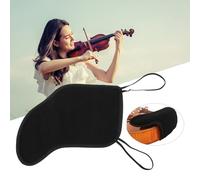 Reposahombros para violín ZenithAur que sirve como una cómoda almohadilla para el mentón para violín. Esta suave almohadilla para violín de franela brinda soporte a los músicos y