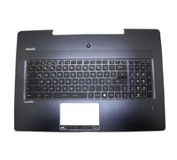 Reposamanos Azul Oscuro Usado y Teclado retroiluminado GR para MSI GS72 6QC 6QD 6QE V143422A1 GR Alemán GR Sin Panel táctil 95%