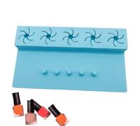 Reposamanos de pedicura, tapete de manicura de silicona, almohadilla de salón de uñas, antideslizante, fácil de limpiar, 27,5 x 15,5 cm para garantizar una experiencia y sin estrés cada vez que