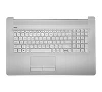 Reposamanos de repuesto para HP 17-by 17T-by 17-CA 17Z-CA 17t-by400 17-by0026cy 17z-ca300 Series teclado retroiluminado con panel táctil ODD L92783-001 plata natural