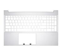 Reposamanos de Repuesto para portátil para HP Pavilion 15-EH0000 15-EH1000 15-EH2000 15-EH3000 sin Teclado Cubierta Superior antihuellas Color Plata.
