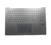 Reposamanos Negro Usado y Teclado retroiluminado Estadounidense para portátil LG 17Z90SP con Panel táctil, inglés Estadounidense, 90% Nuevo.