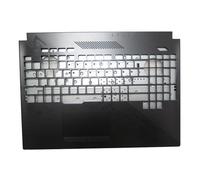 Reposamanos para portátil para ASUS ROG Strix Scar II GL504G GL504GV GL504GW GL504GM GL504GV GL504GS GL504GW Negro Estuche Superior con Panel táctil Versión 1