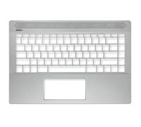 Reposamanos para portátil para HP Pavilion 14-CE0000 Sin Teclado Sin Ranura para Lector de Huellas Dactilares Plata