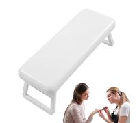 Reposamanos para uñas | Soporte de mano plegable para técnicos de uñas | Mesa de técnico de soporte Naiil | Cojín de almohada profesional Hannd para salón de manicura