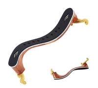 Reposamanos para violín 4/4, almohadilla de apoyo para violines, alta resistencia, ABS, material de almohadillas de esponja, soporte de hombros ajustable, accesorios para tamaño 3/4-4/4 y 1/4-1/2