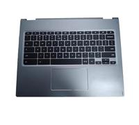 Reposamanos y Teclado para portátil para Acer para Chromebook Spin 713 CP713-2W CP713-2W-3311/5874/79H3 CP713-2W-38P1 NX.HQBAA.001 Inglés EE. UU. Gris Nuevo