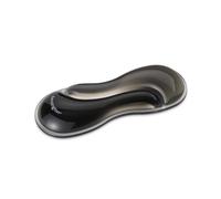 Kensington K62438WW - Reposamuñecas Slim Duo Gel para Ratón y Trackball, 192 x 72 x 22 mm, Alfombrilla Ergonómica, Evita Sobrecargas y Molestias, Compatible con Ratones y Trackballs, Negro/Gris