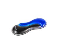 Kensington K62439WW - Reposamuñecas Slim Duo Gel para Ratón y Trackball, 192 x 72 x 22 mm, Alfombrilla Ergonómica, Evita Sobrecargas y Molestias, Compatible con Ratones y Trackballs, Negro/Azul