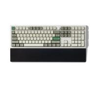 Reposamuñecas de silicona para Keychron K10 Pro/K10 Max/Q6/Q6 Pro/Q6 Max/Q6 HE / V6 / V6 Max, reposamanos antideslizante de panal de abeja de 17.6 pulgadas, soporte de teclado mecánico 100% de tamaño