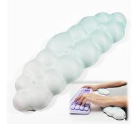 Reposamuñecas en forma de L con teclado - Reposabrazos ergonómico para escritorio, bonito cojín de nube para PC, juegos, brazos, ordenador