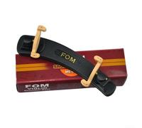 Reposamuñecas ergonómico acolchado para violín con patas ajustables para violines de 1/8 a 4/4, marco de plástico que evita el dolor de cuello, negro (para 1-2 violines)