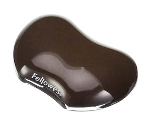 Reposamuñecas FELLOWES Gel Crystal Negro