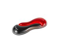 Kensington K62440WW - Reposamuñecas Slim Duo Gel para Ratón y Trackball, 192 x 72 x 22 mm, Alfombrilla Ergonómica, Evita Sobrecargas y Molestias, Compatible con Ratones y Trackballs, Negro/Rojo