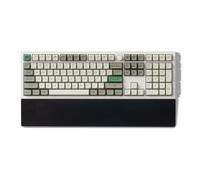 Reposamuñecas Keychron PR52 silicona negro para teclados completos