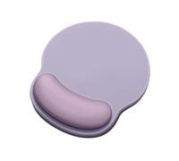 Reposamuñecas para Alfombrilla De Ratón, Alfombrillas De Ratón Ergonómicas - Alfombrilla De Ratón con Reposamuñecas para Ordenador,Alfombrilla De Ratón con Esponja De Memoria De Color Puro