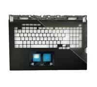 Reposamuñecas para portátil para ASUS ROG Strix Scar 17 G733CX G733CW Semi-Transparent Sin Panel táctil Negro
