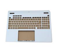 Reposamuñecas para portátil para ASUS TUF Gaming F16 FX608JH FX608JHR FX608JM FX608JMR FX608JP FX608JPR FX608LM FX608LP Baúl Blanco