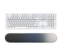 Reposamuñecas para teclado, reposamuñecas de memoria para teclado, ergonómico con base antideslizante para trabajar con ordenador portátil, escribir y editar documentos