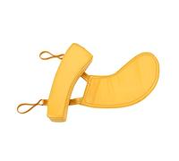 Reposamuñecas para violín y mentón, almohadilla grande de piel de oveja, protector de barbilla 1/4-1/2 4/4