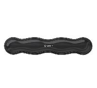 Subblim Reposamuñecas Ergo Cristal Flex – Gel ergonómico Negro 420 x 85 mm