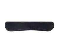 ReposamuñEcas Teclado 2Pcs Keyboard Wrist Rest Pad Mouse Memory Foam Superfine Fibre For Computer Gaming Raised Platform Hands(Black)