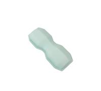 ReposamuñEcas Teclado Creative Colored Foam Wrist Guard, Desktop Keyboard, Hand Rest, Computer Office Game, Anti-slip Mouse Pad(Light green)