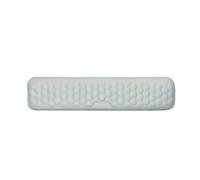 ReposamuñEcas Teclado Memory Foam Wrist Rest Pad For Keyboard And Mouse Slow Rebound Ergonomic Support(M Grey)