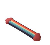 ReposamuñEcas Teclado Rainbow Mouse Pad Keyboard Wrist Rest Memory Foam Silicone Ergonomic For Desktop Office Computer Laptop(Color 8)