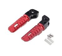 Reposapedales Estriberas Para VITPILEN 401/250,Para Svartpilen 401/250 (2019-2021) Accesorios Reposapiés Trasero Pasajero( Red)